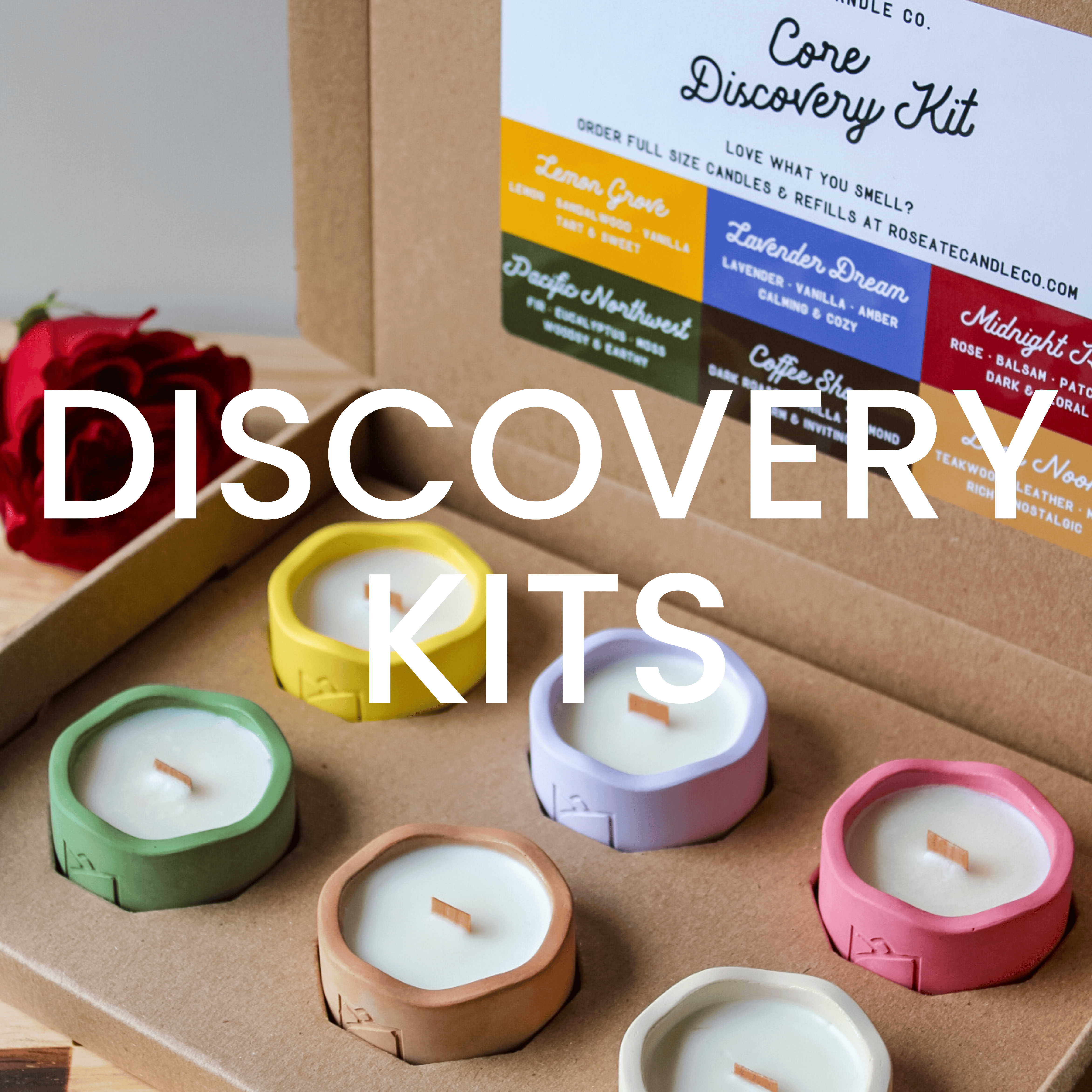Discovery Kits – Roseate Candle Co.