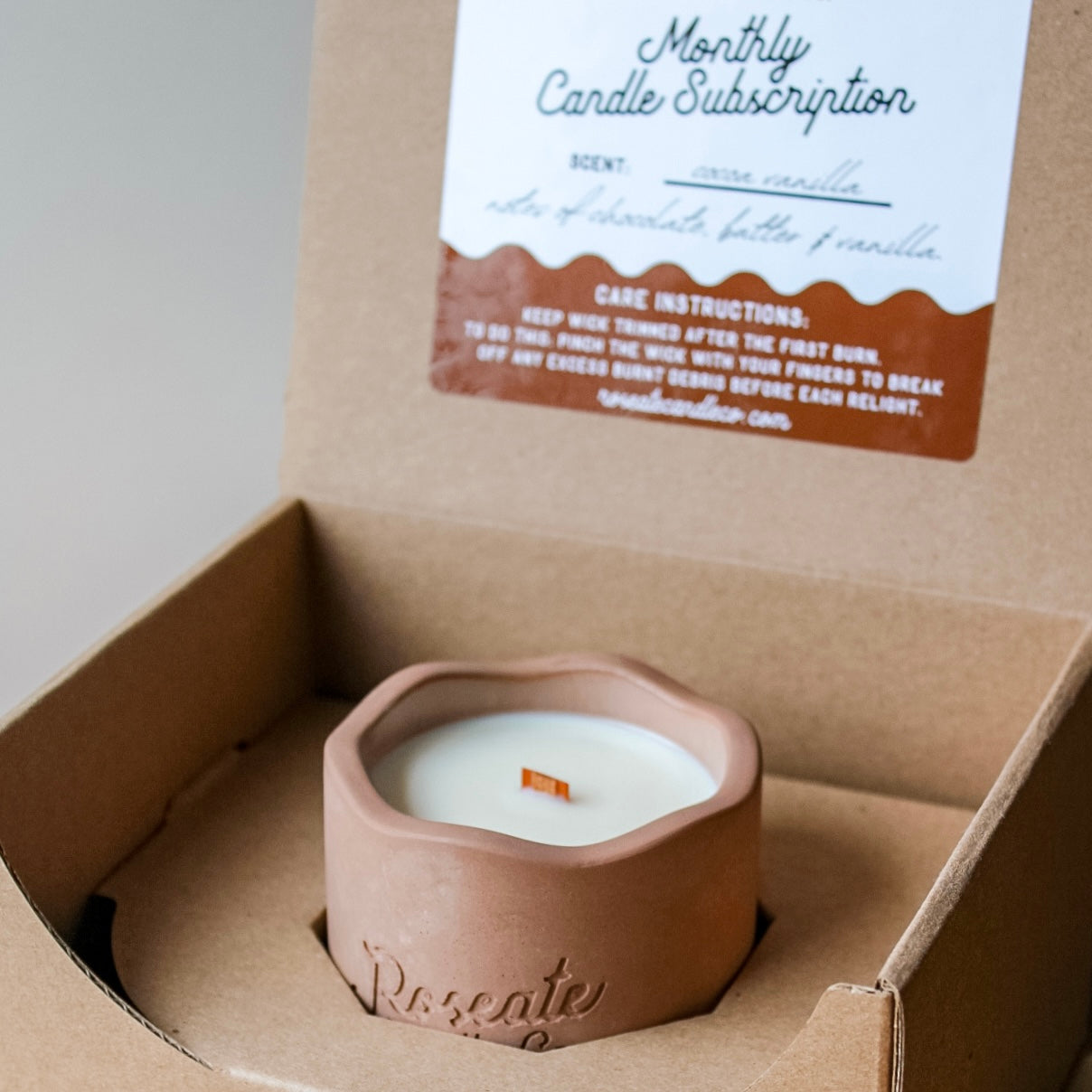 Monthly Candle Box
